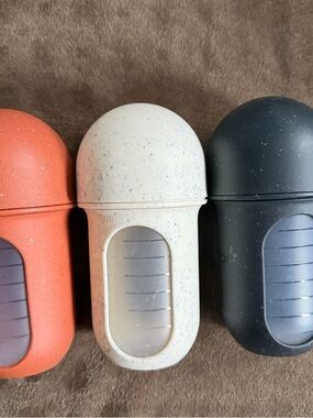 Boon Nursh Bottles - Cream, Terracotta & Charcoal